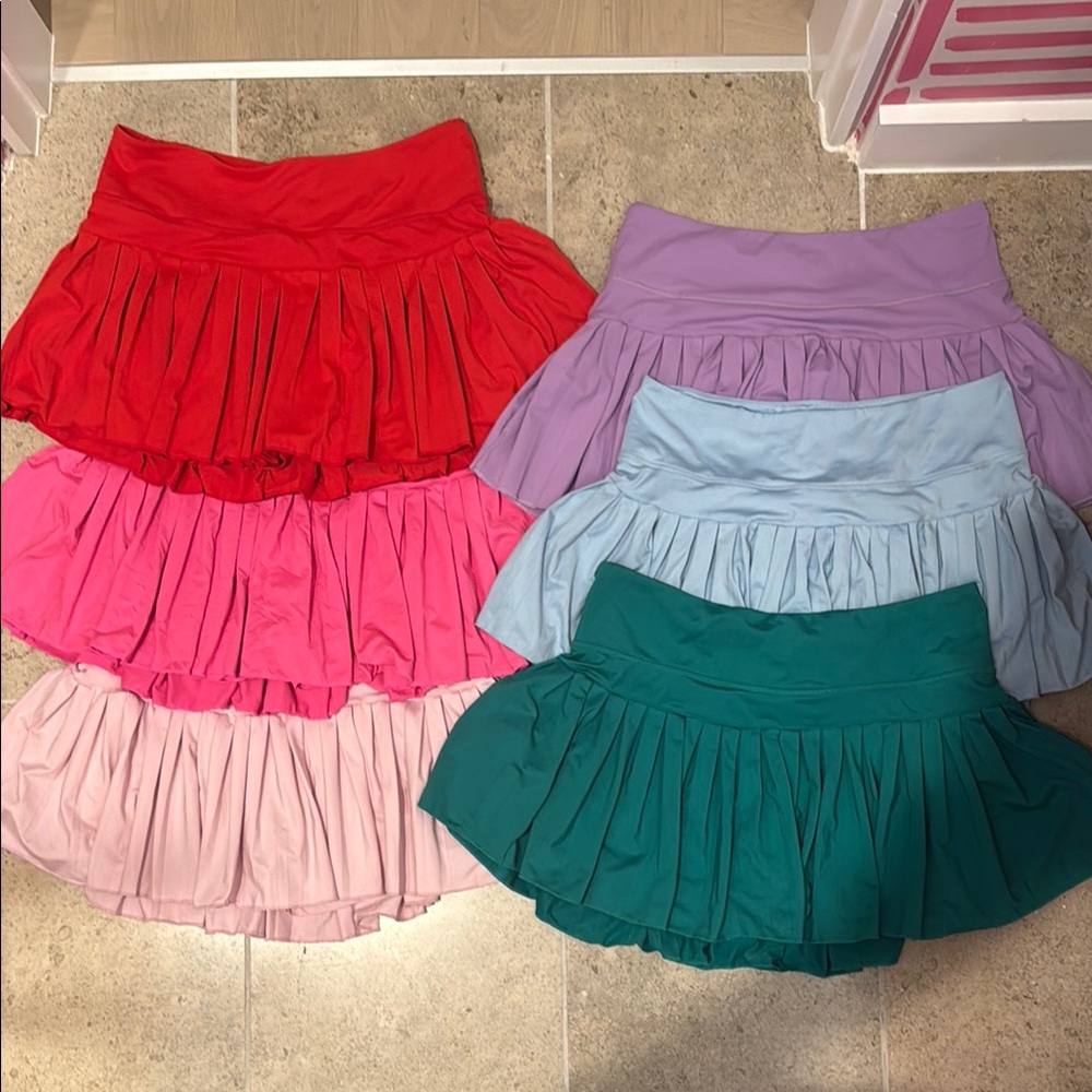 Goldhinge Pleated Skirt Collection